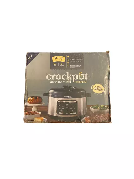 Crock-pot SCCPPA800-V1 Express Crisp 8-Quart Pressure Cooker Includes Air  Fryer for sale online