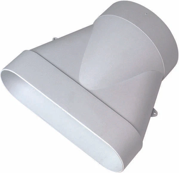 ALDES Raccord VMC PVC mixte - Ø80 - 40x100 oblong