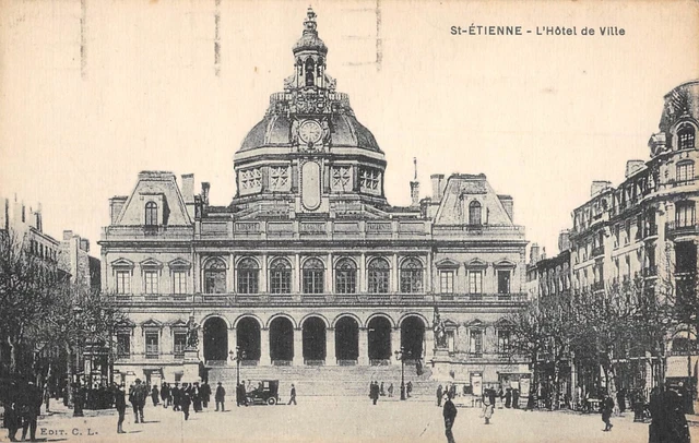 Carte Postale Ancienne – Gare De Châteaucreux à Saint-Étienne (42) – Années 1900