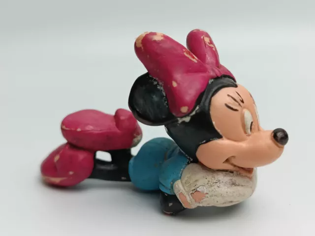 Figurine Disney Vintage Minnie Bullyland Germany 6 x 4cm