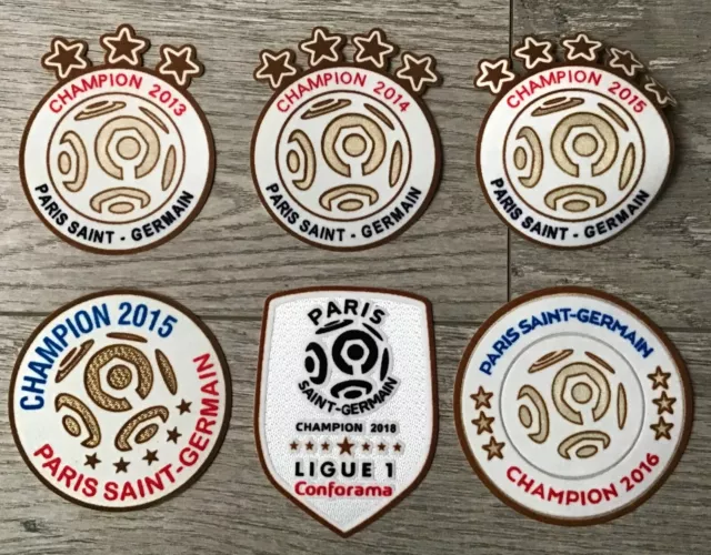 Ligue 1 Paris Saint-Germain Champion Patch Badge Pièce Flicken Parche