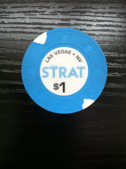 $1 Casino Chip -- Strat Hotel Casino -- Las Vegas Nevada -- "Collectible"