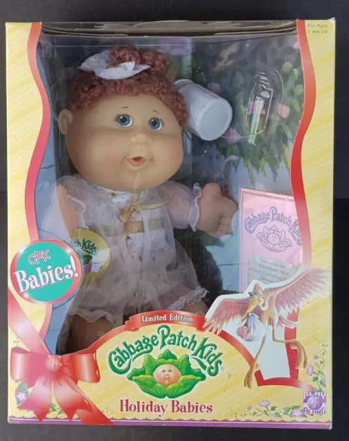 Muñeca Cabbage Patch Kids Holiday Babies 2006 edición limitada - Adrienne Ava - nueva