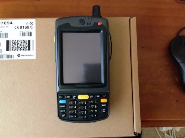 NEW SYMBOL MOTOROLA ZEBRA MC70 BARCODE HANDHELD SCANNER MC7094 12 month warranty