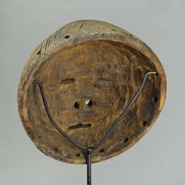 LEGA Wood idimu Mask Bwami Cult Congo Zaire DRC African Tribal Art 1264 9