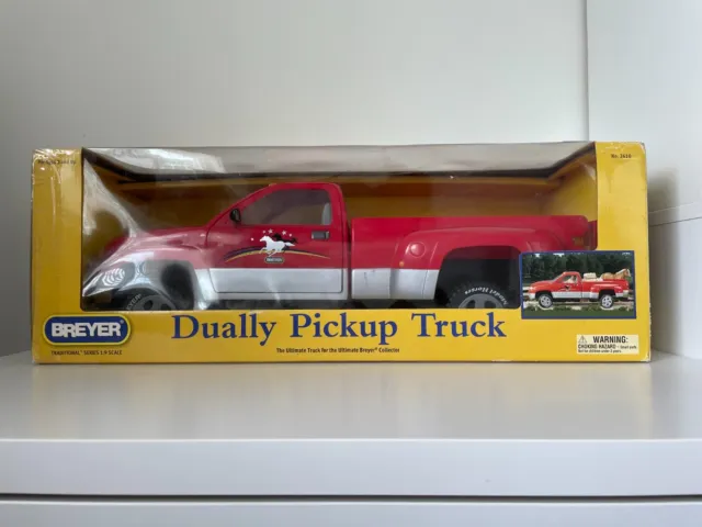 Breyer Traditional "Dually" Daily Red Pickup Truck with Box