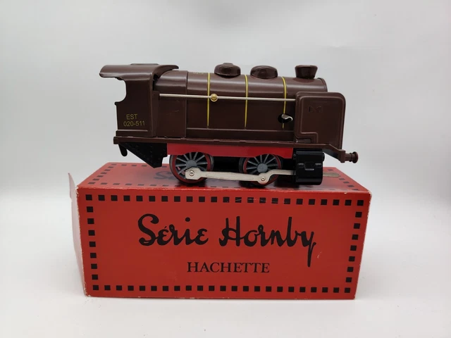 Hornby Hachette PLM 020 B14 locomotive tender wagons voyageurs - Echelle O
