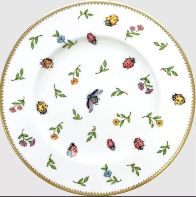 Henriette piatto frutta  porcellana decoro Primavera ø 19 cm