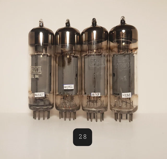 E84L EL84 6BQ5 Mullard gold pins Vacuum Tube, lampe, Röhre, Valve. NOS NIB