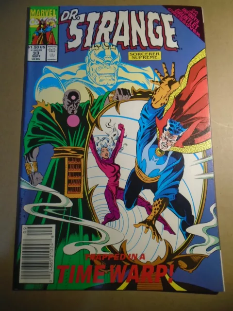 DOCTOR STRANGE Vol. 3 #33 (1988 series) Dr. Infinity Gauntlet Marvel 1991 NM