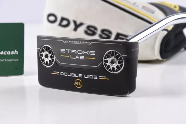 Odyssey Stroke Lab Double Wide Black Arm Lock Putter / 40 Inch