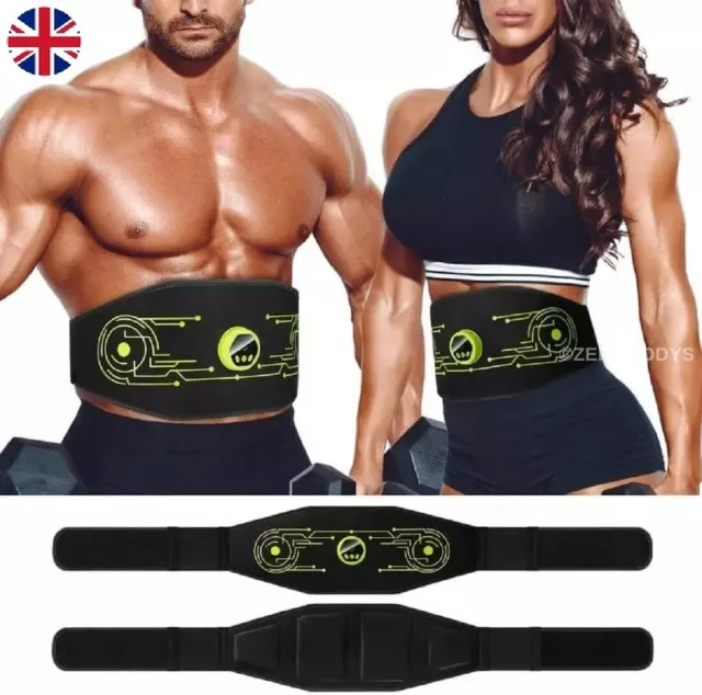 ABS Trainer EMS Muscle Stimulator, ABS Toning Belt for Men and Women.