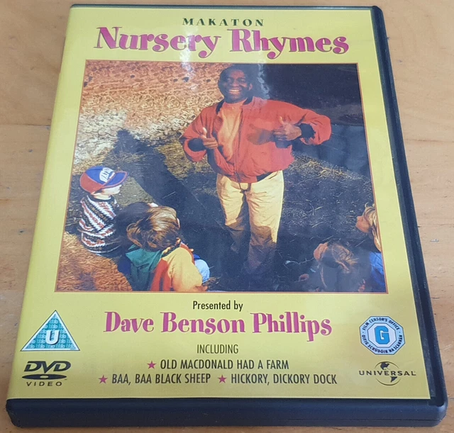 MAKATON NURSERY RHYMES Dave Benson Phillips DVD In VGC EUR 21,39