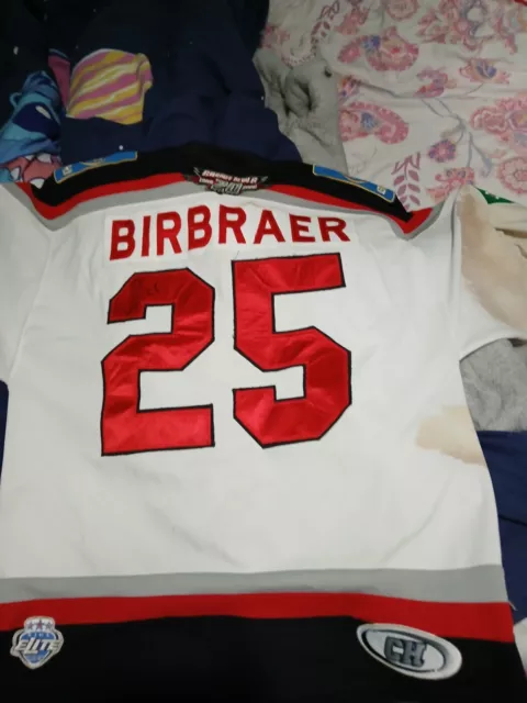 SIGNED cardiff devils ice hockey jerseys Large #25 Max Birbraer