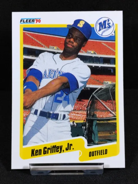 1990 Fleer Baseball Ken Griffey Jr. Seattle Mariners #513 2. Jahr HOF
