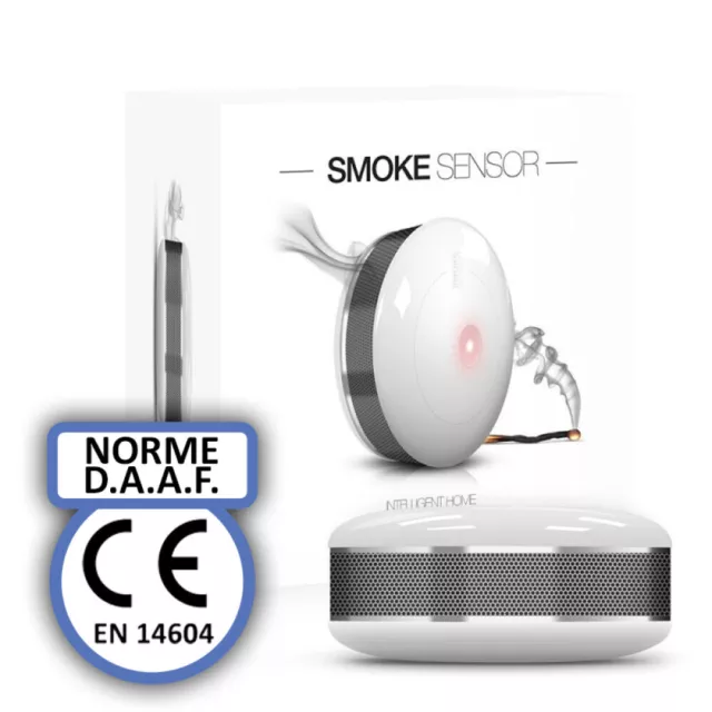 DETECTEUR AVERTISSEUR DE Fumée Somfy EUR 89,90 - PicClick FR