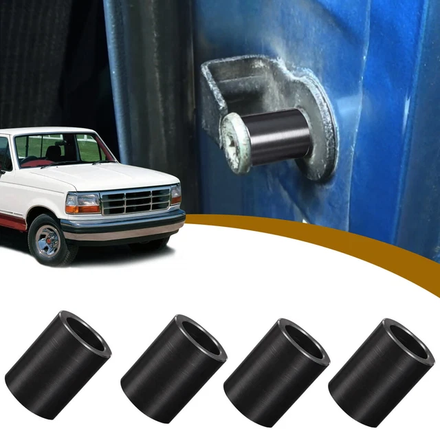 Tailgate Hinge Pivot Pair Kit With Bolts & Bushings – Fits Ford F-250 F-350 F-450 Super Duty 2017-2025 (Manual Tailgate)