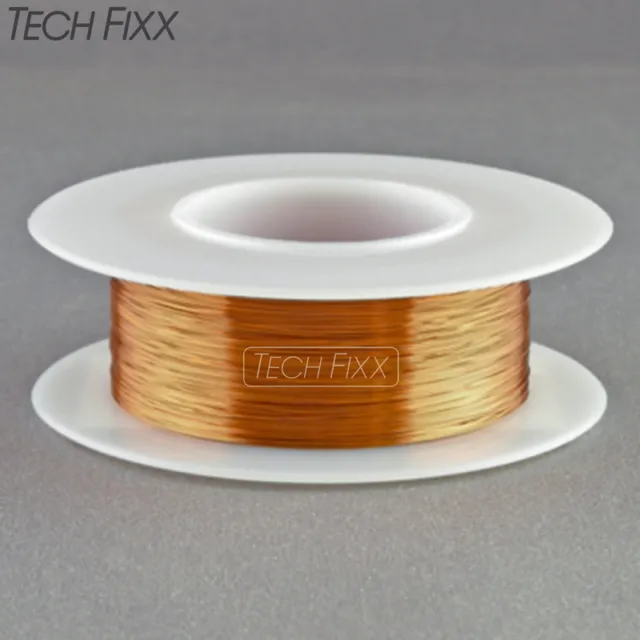 Magnet Wire 34 Gauge AWG Enameled Copper 990 Feet Coil Winding and Crafts 200C