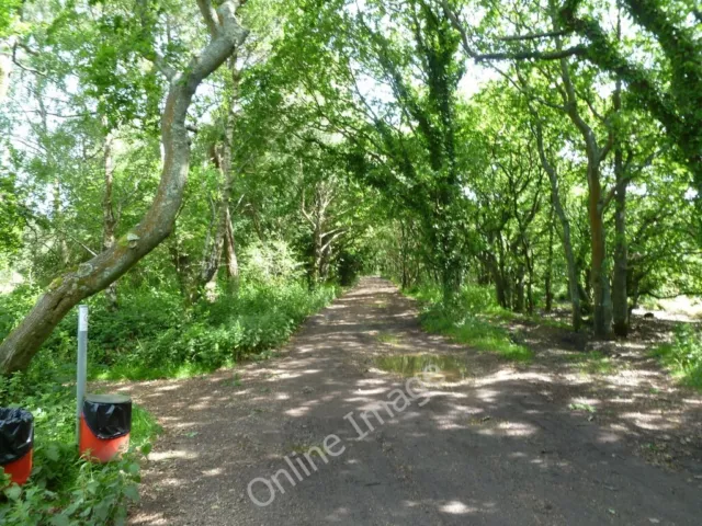 Photo 6x4 Hillview, Corfe Lodge Road Hill View/SY9895 Private road from  c2011
