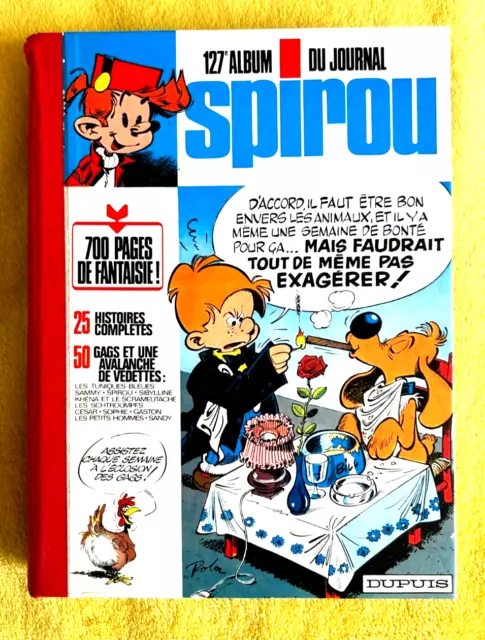 Album Spirou -  Reliure n° 127 - 1972 - BE +