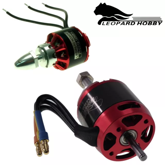 Leopard Hobby Outrunner Brushless Motors for RC Airplane Aircraft Heli Car Truck