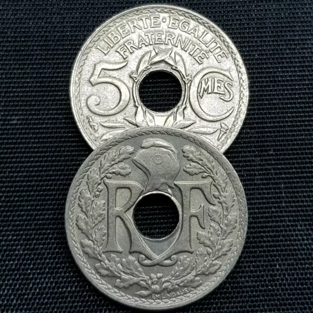5 centimes 1917-1939 Lindauer Cupro-Nickel choisissez votre année FRANCE
