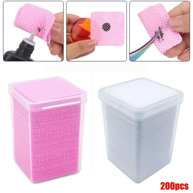Eliminador de uñas de alta calidad paños reemplazados libre de pelusa almohadilla de gel UV