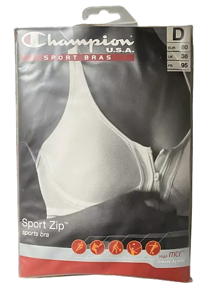 Champion Womens Spot Comfort Full Support Sports Bra