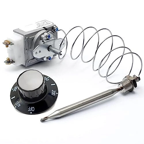 RX-1-36 Thermostat for Fryer 1/4" Mpt Stuff Box, 60125401 Thermostat for Deep...