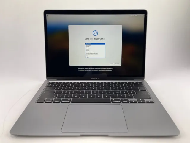 Apple MacBook Air 13" A2179 2020 Space Grau i7 Quad 1,2 GHz 16GB 512GB SSD MwSt.