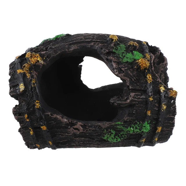 Décoration - Aquarium,Résine Aquarium Grotte Mousse Pont Décor Aquarium