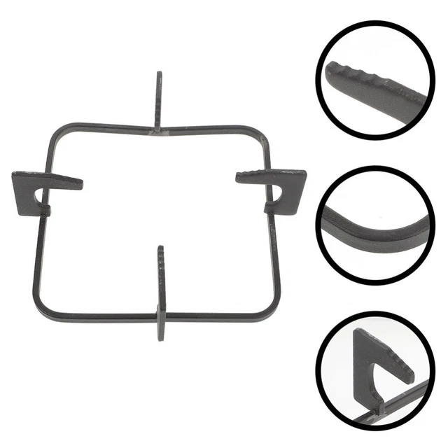 Set Cappelli Per Fornello A Gas | 6 Cappe E 5 Diffusori Fiamma | Aggiornamento Cottura Uniforme E Sicura