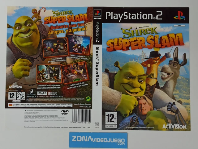 CARATULA SHREK SUPER slam, Sony Playstation 2, Pal-Esp. SIN JUEGO EUR 3 ...