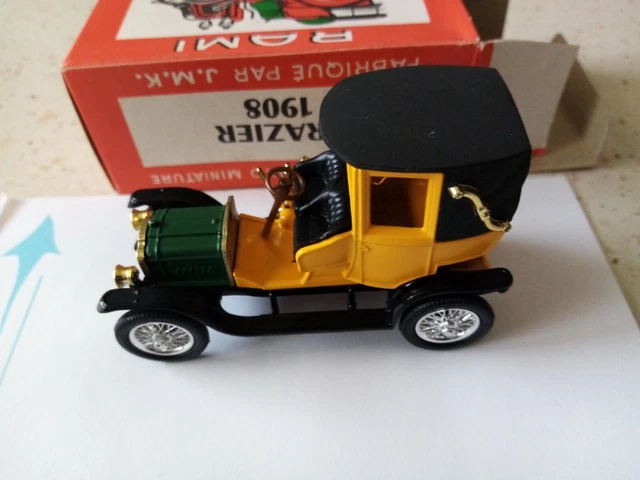 Miniature Rami JMK Brazier 1908 - Échelle 1:43 - Occasion - Fabrication Française