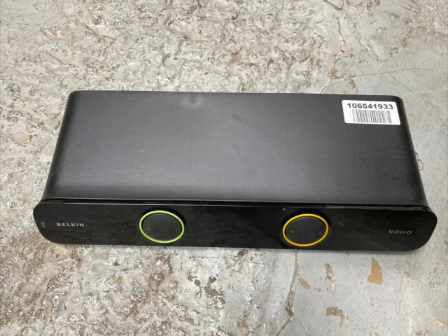 Belkin SOHO KVM 2-Port Switch F1DS102L No cables Included.