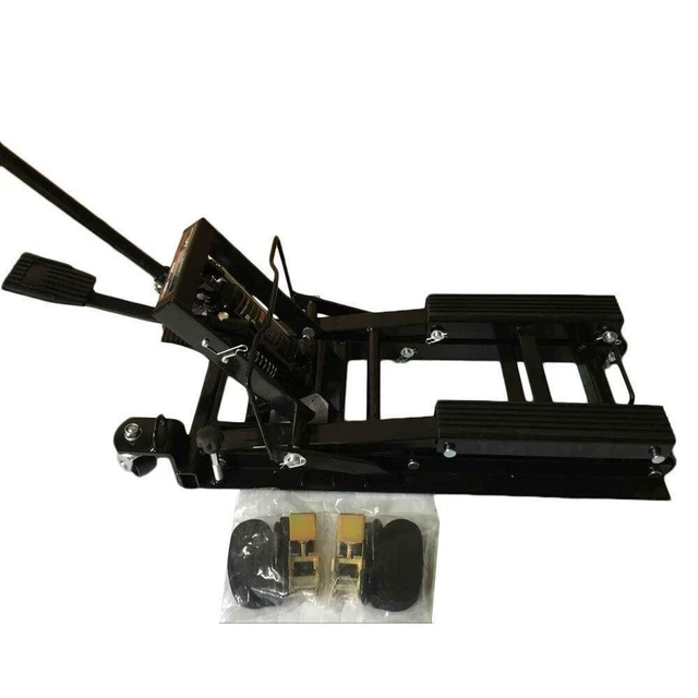 Dirt Street Bike Jacks Steel Lift 1500Lb Repair Stand Motorcycle ATV Quad Hoist