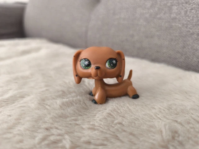 LPS #1010 LITTLEST PETSHOP ORIGINAL AUTHENTIQUE CHIEN TECKEL DOG TECKEL HASBRO