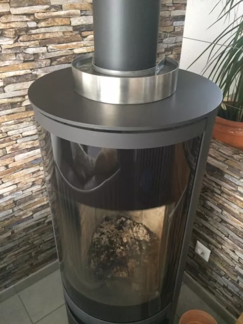 Humidificador acero inoxidable 160mm evaporador humidificador interior para chimenea, horno
