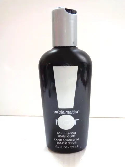 Vintage New Old Stock Exclamation Noir Shimmering Body Lotion By Coty 6 Fl Oz