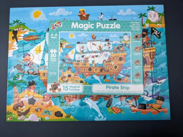 Galt Magic Puzzle Pirate Ship 50 Pieces