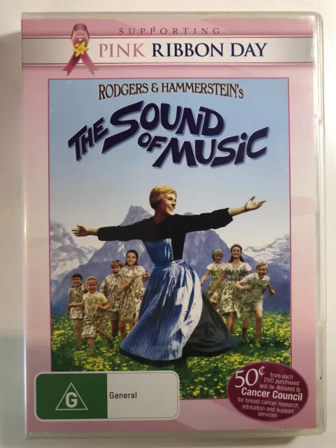 The Sound of Music (DVD 1965) Region 4  Drama, Family, Musical, Romance  Julie A