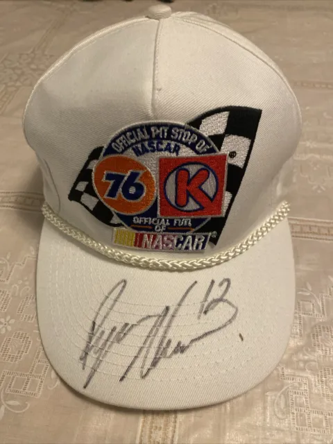 NASCAR Ryan Newman Autographed Hat Cap Official Pit Stop of Circle K & 76