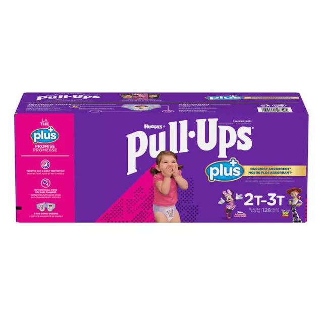 Huggies Pull-Ups New Leaf Boys' Disney Frozen 2T-3T 4 packs of 31 for 124  count