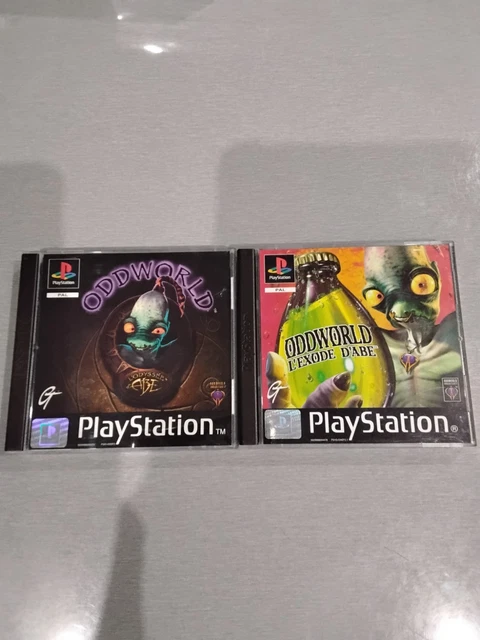 Oddworld L'exode d'abe Ps1 Jeu Jeux Sony Playstaton 1 | eBay