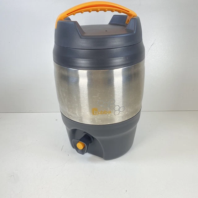 Bubba Keg 128oz 3.8L Stainless Steel & Gray Large Insulated Thermos w/ Spout