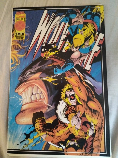 Wolverine #90 February 1995 X-men Marvel Comics w/ Sabretooth Deluxe Edition