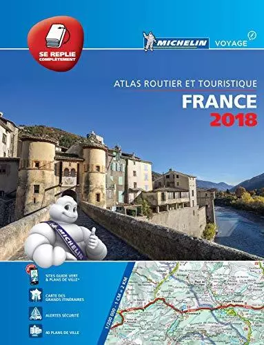 France 2018 - Tourist & Motoring Atlas Multi-flex: T... by Michelin Spiral bound