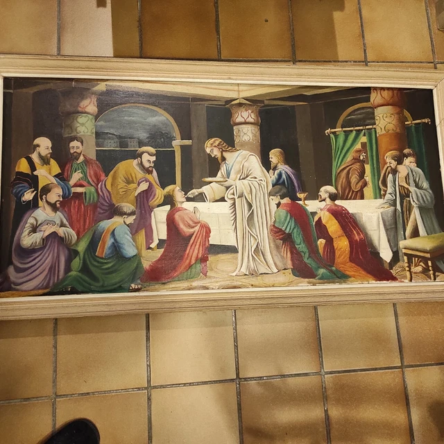 Reproduction Sur Toile La Cène De Léonard De Vinci – Grand Format – Peinture Murale