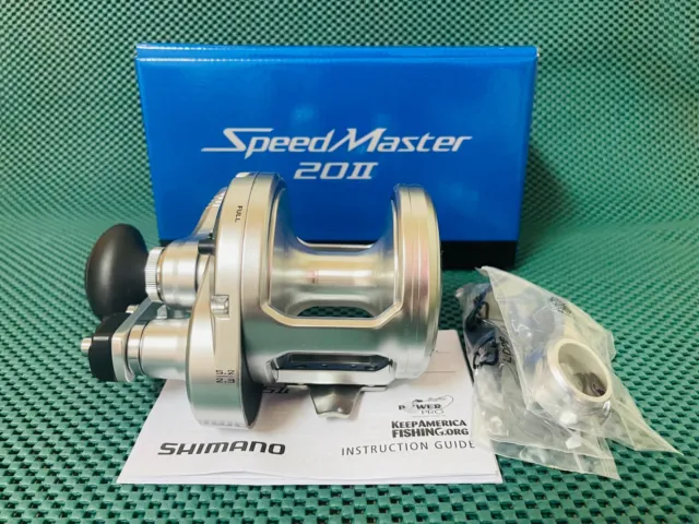 NEW SHIMANO SPEEDMASTER 20 II TWO SPEED SW FISHING REEL *1-3 Days Fast Delivery*