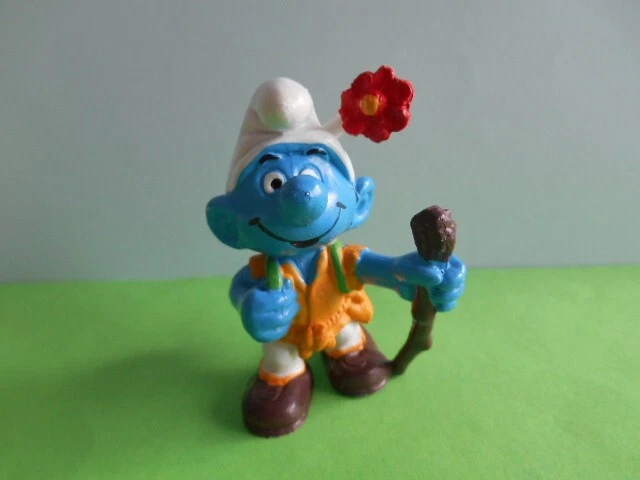 Figurine Schleich Schtroumpf Jouant Des Cymbales - Réf. 20495 - Neuf Sous Blister